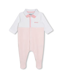 Pyjama à fermeture pressionnée - Baby Pink