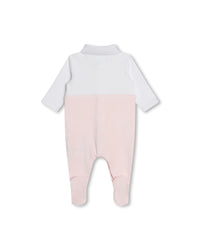 Pyjama à fermeture pressionnée - Baby Pink