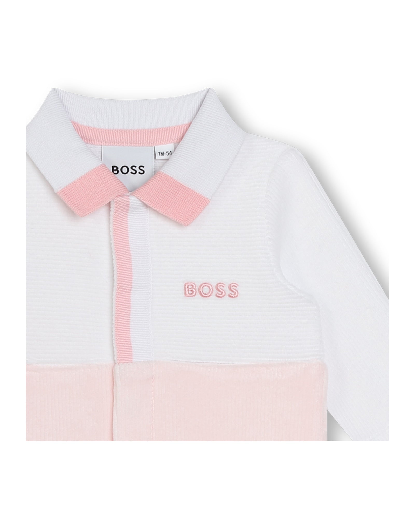 Pyjama à fermeture pressionnée - Baby Pink