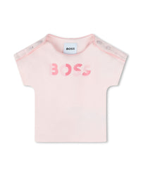 Ensemble t-shirt et leggings - Baby Pink