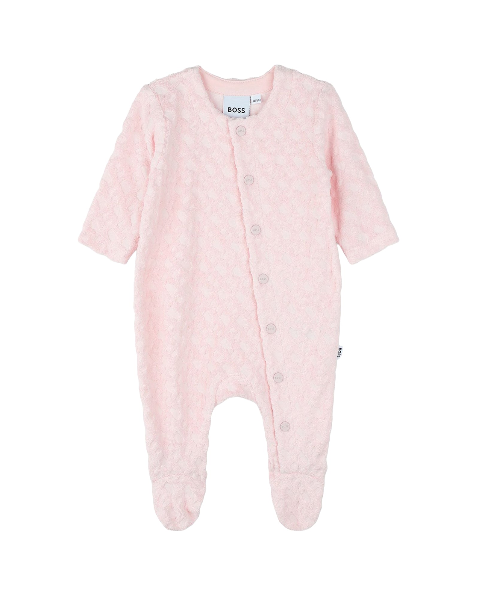 Terry pyjamas - Baby Pink