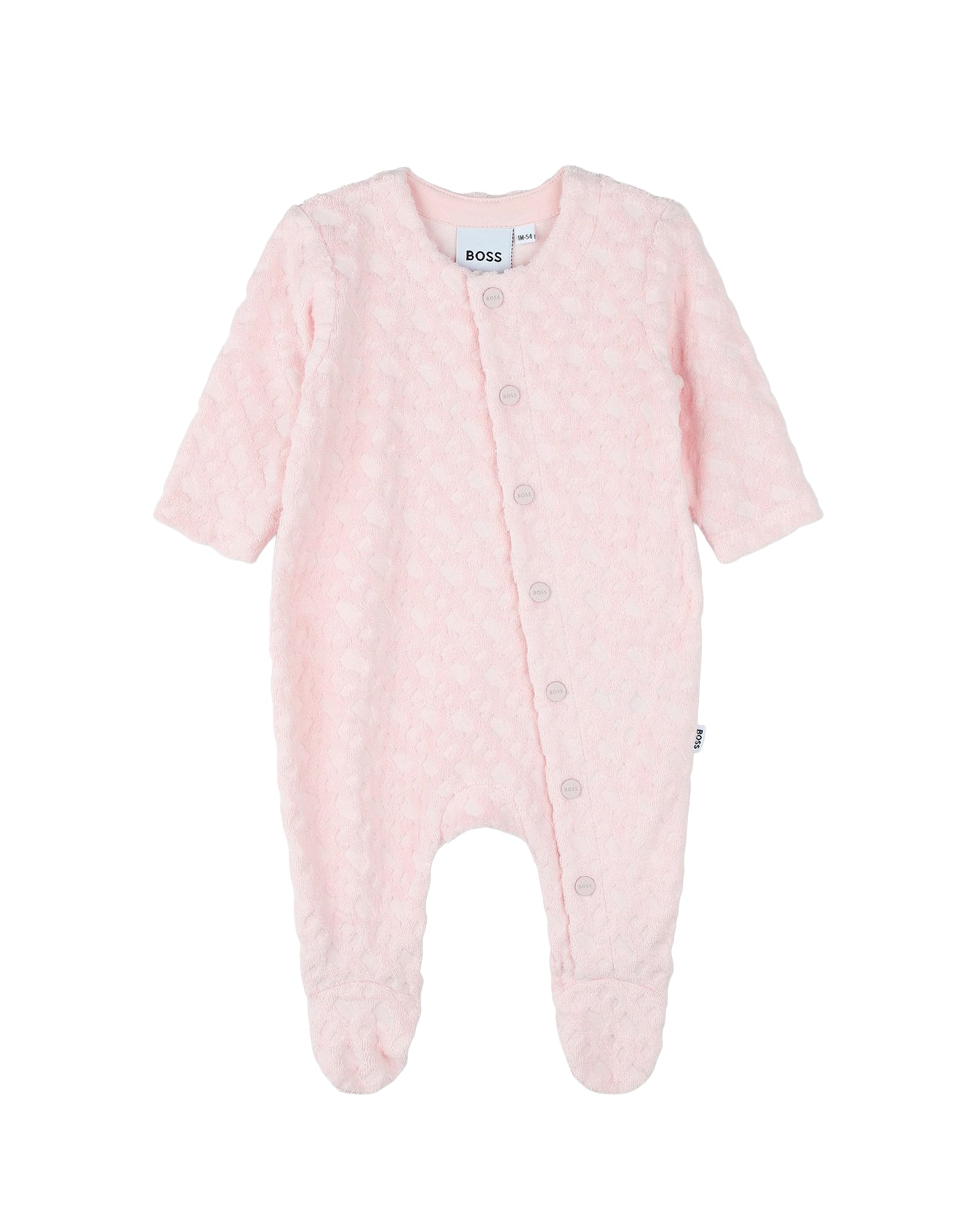 Pyjama en éponge - Baby Pink
