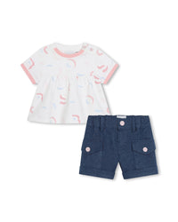 Ensemble short et t-shirt - Stone