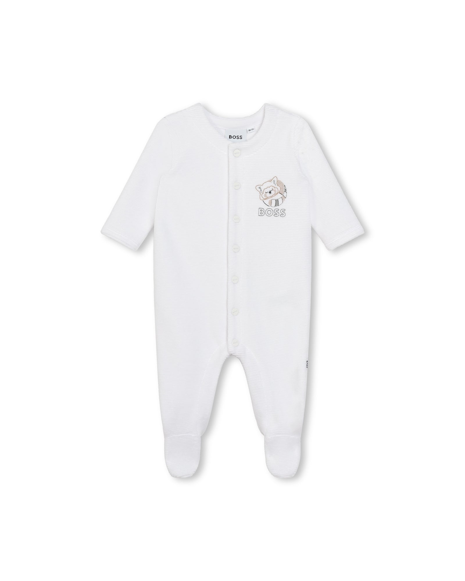 Ensemble 4 pièces en coton - Blanc