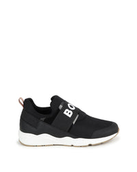 Leather trainers - Black