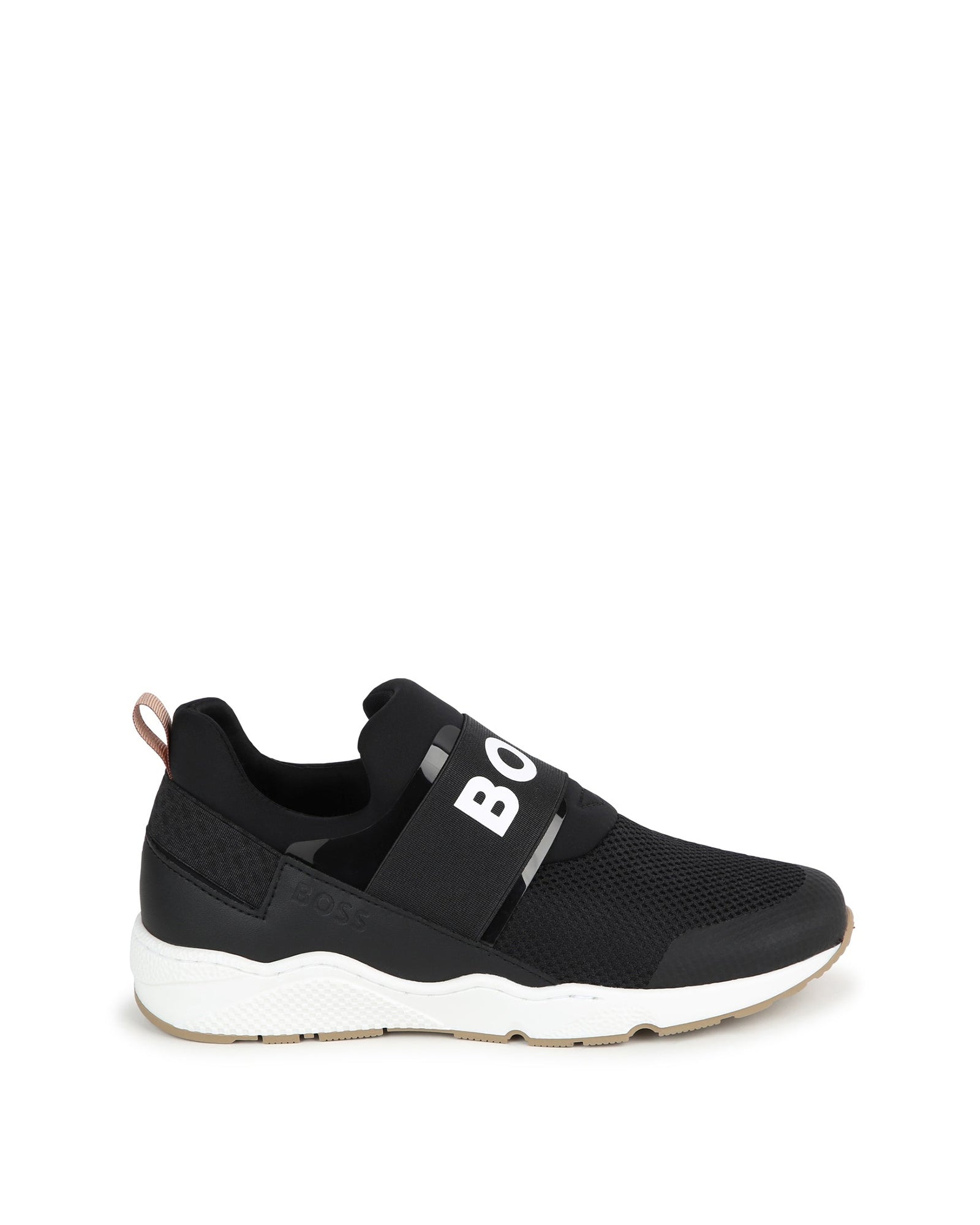 Leather trainers - Black