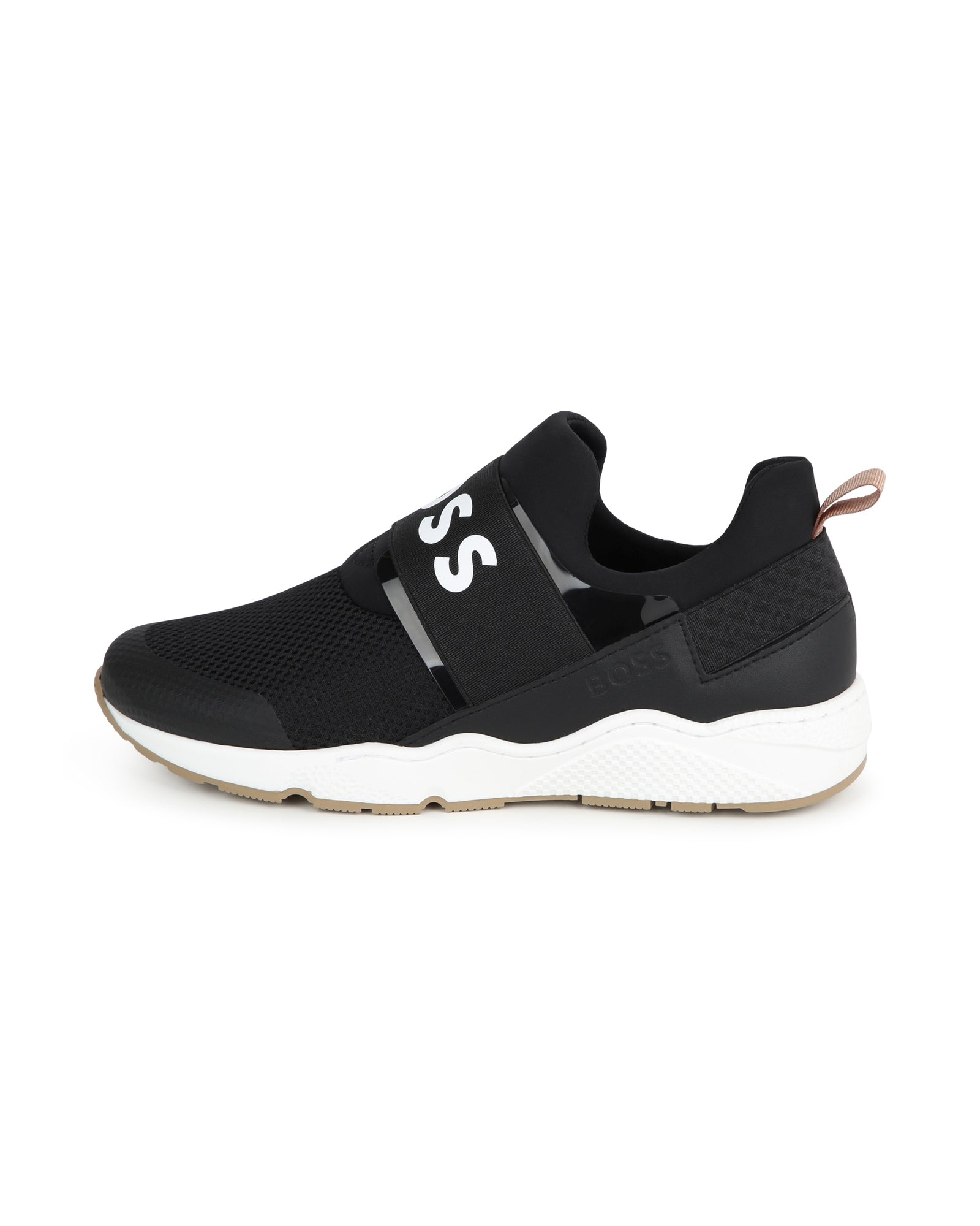 Leather trainers - Black