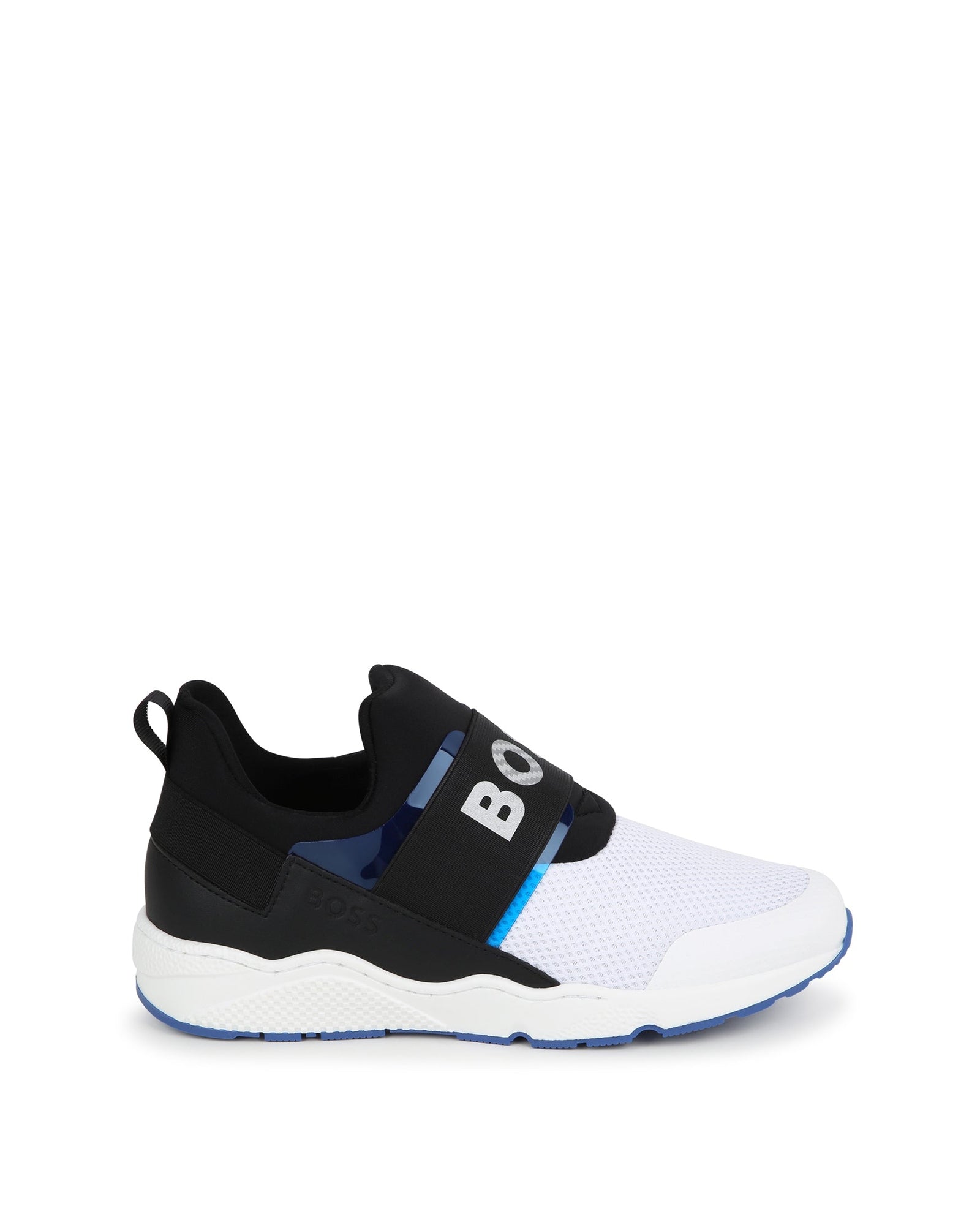 Baskets en cuir - Bleu Vif
