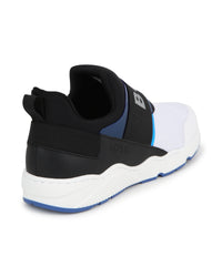 Baskets en cuir - Bleu Vif