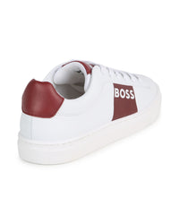 Leather trainers - White