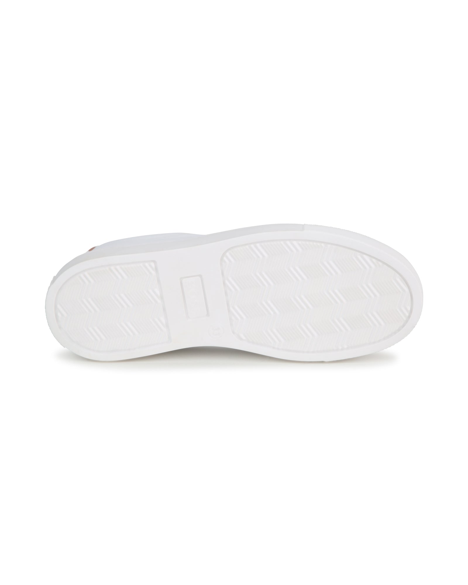 Leather trainers - White
