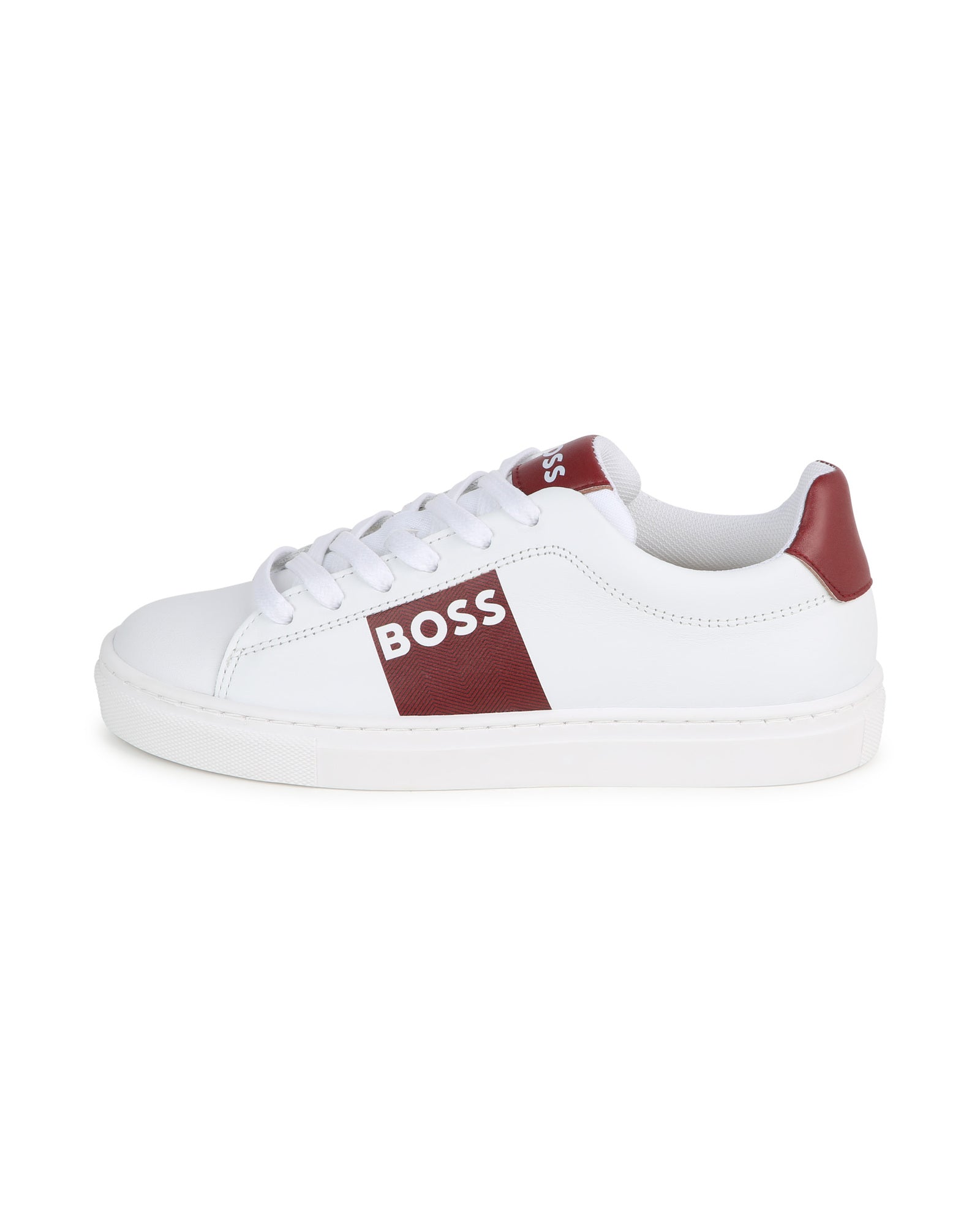Leather trainers - White