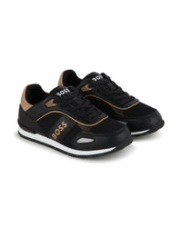 Baskets en cuir - Black