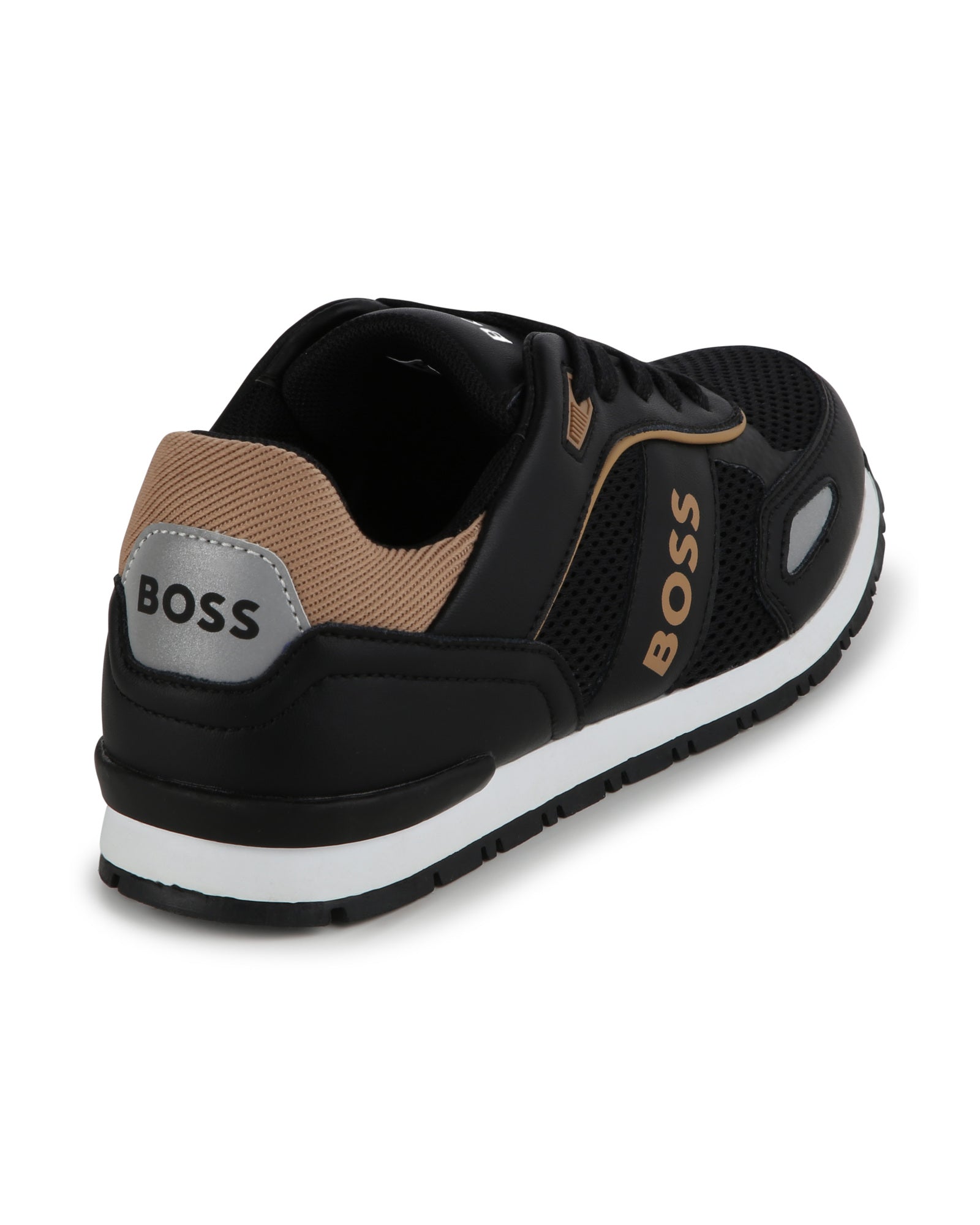 Leather trainers - Black