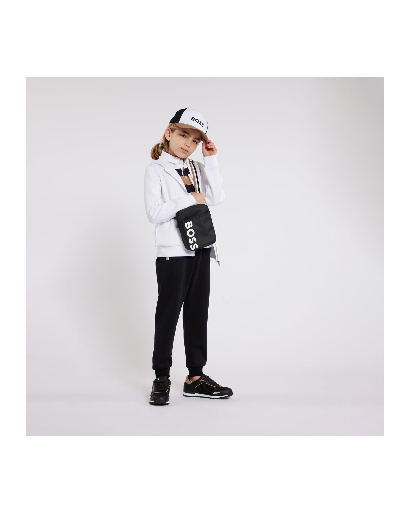 Baskets en cuir - Black