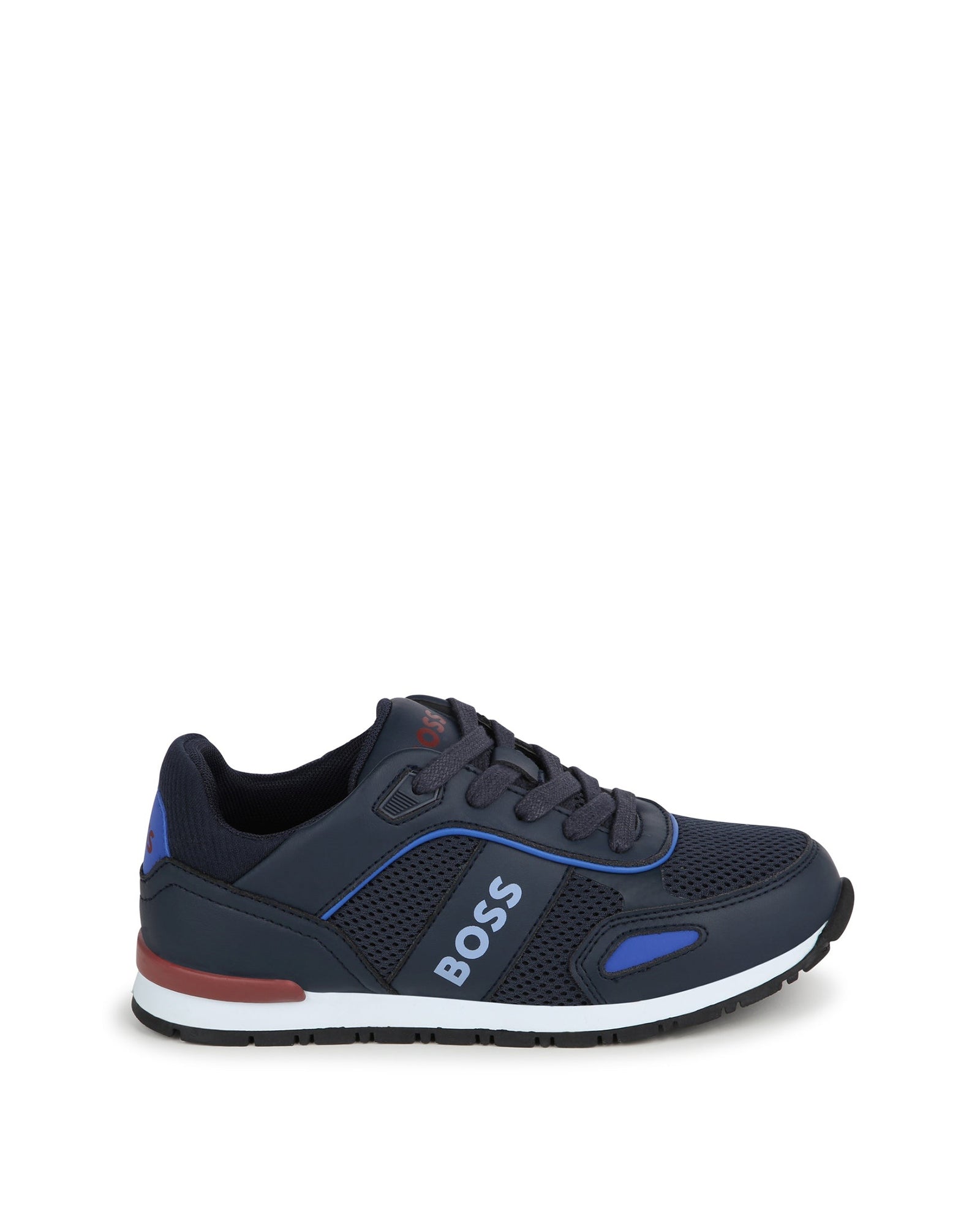 Baskets en cuir - Bleu Cargo