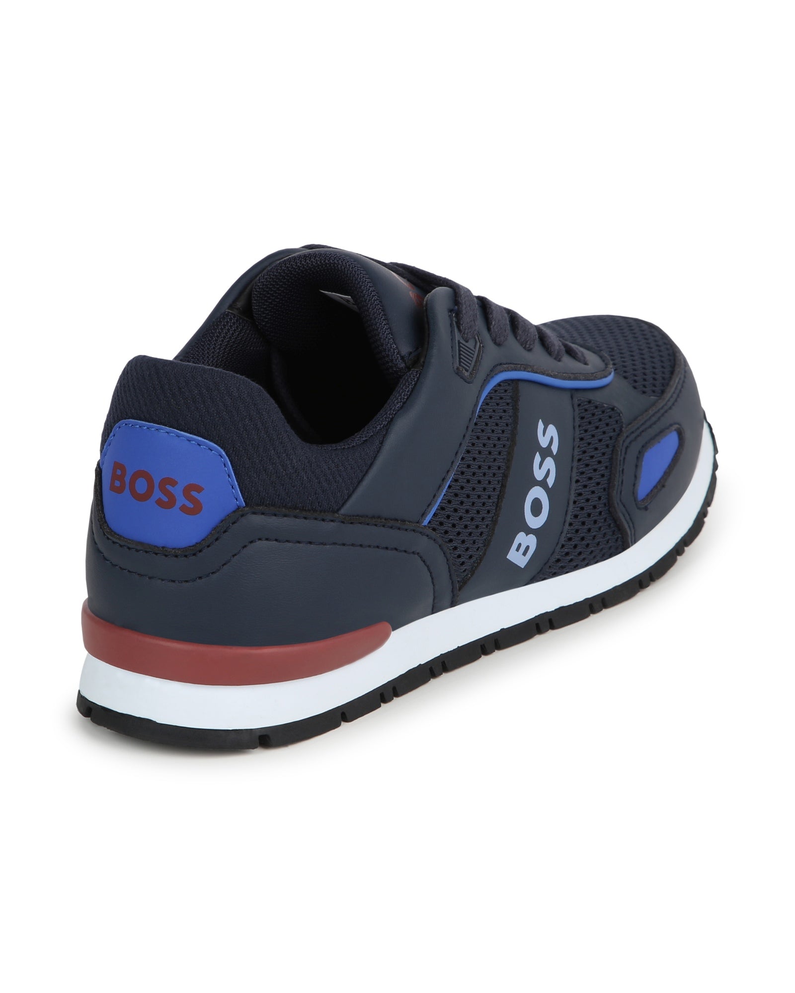 Baskets en cuir - Bleu Cargo