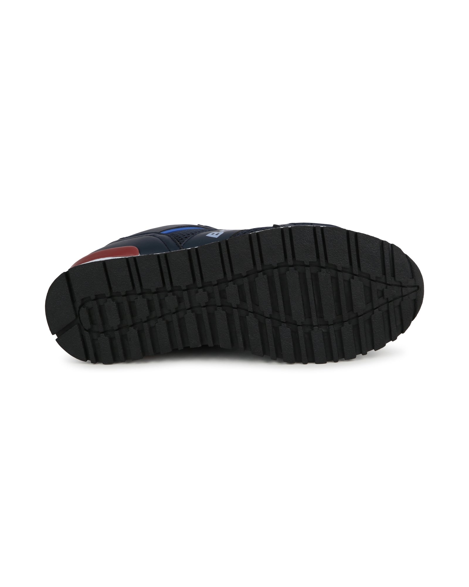 Baskets en cuir - Bleu Cargo