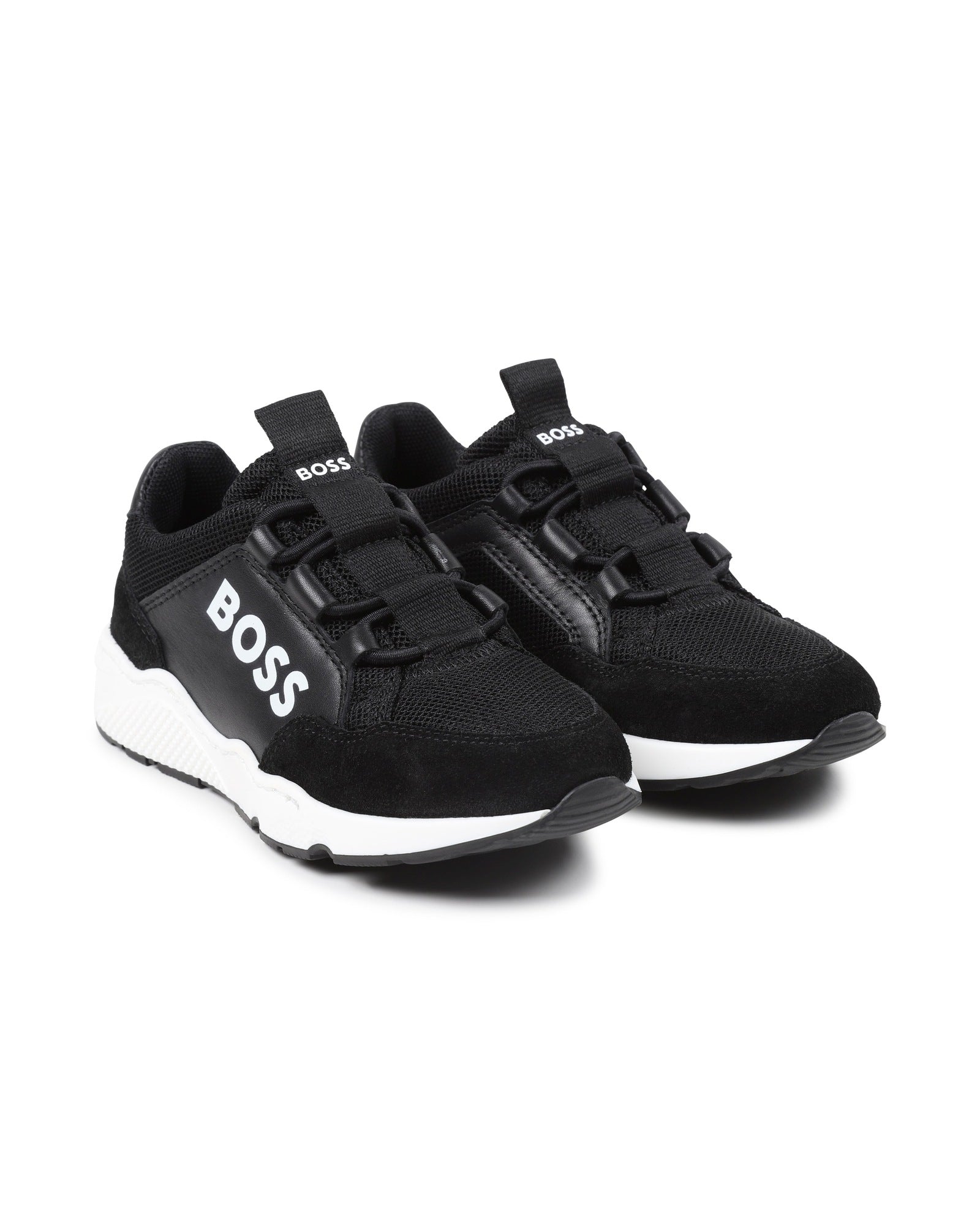 Baskets en cuir - Black