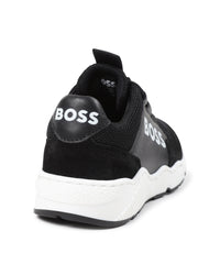 Baskets en cuir - Black