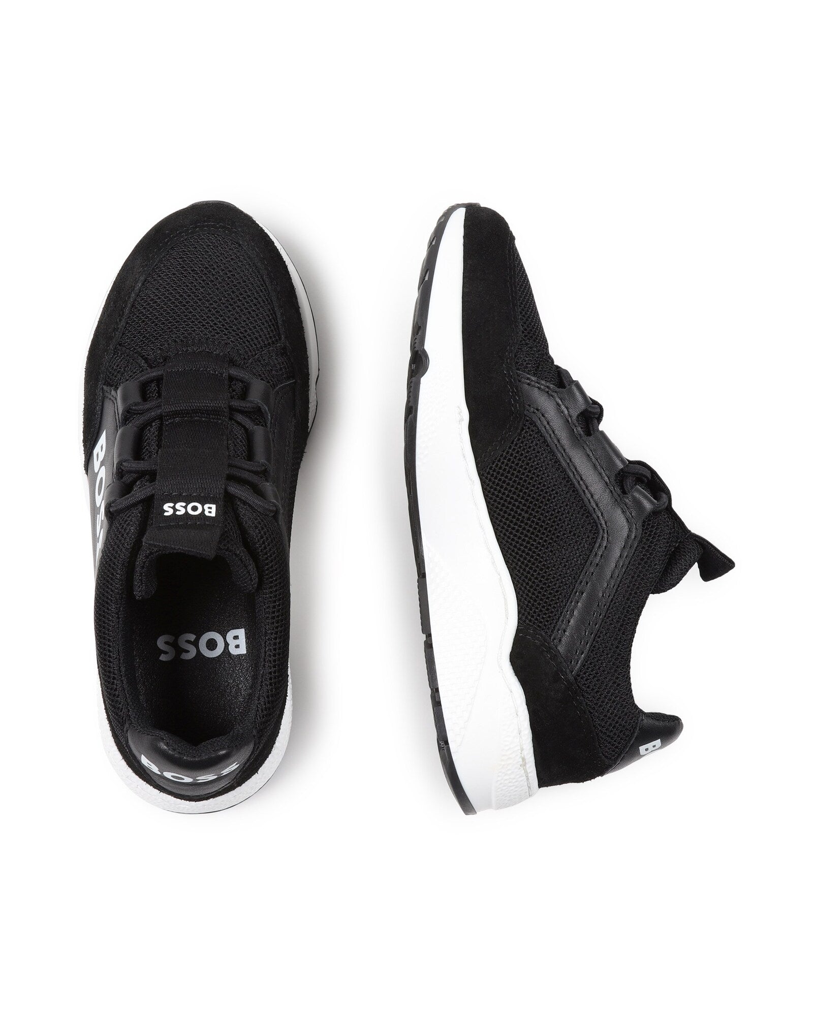 Baskets en cuir - Black