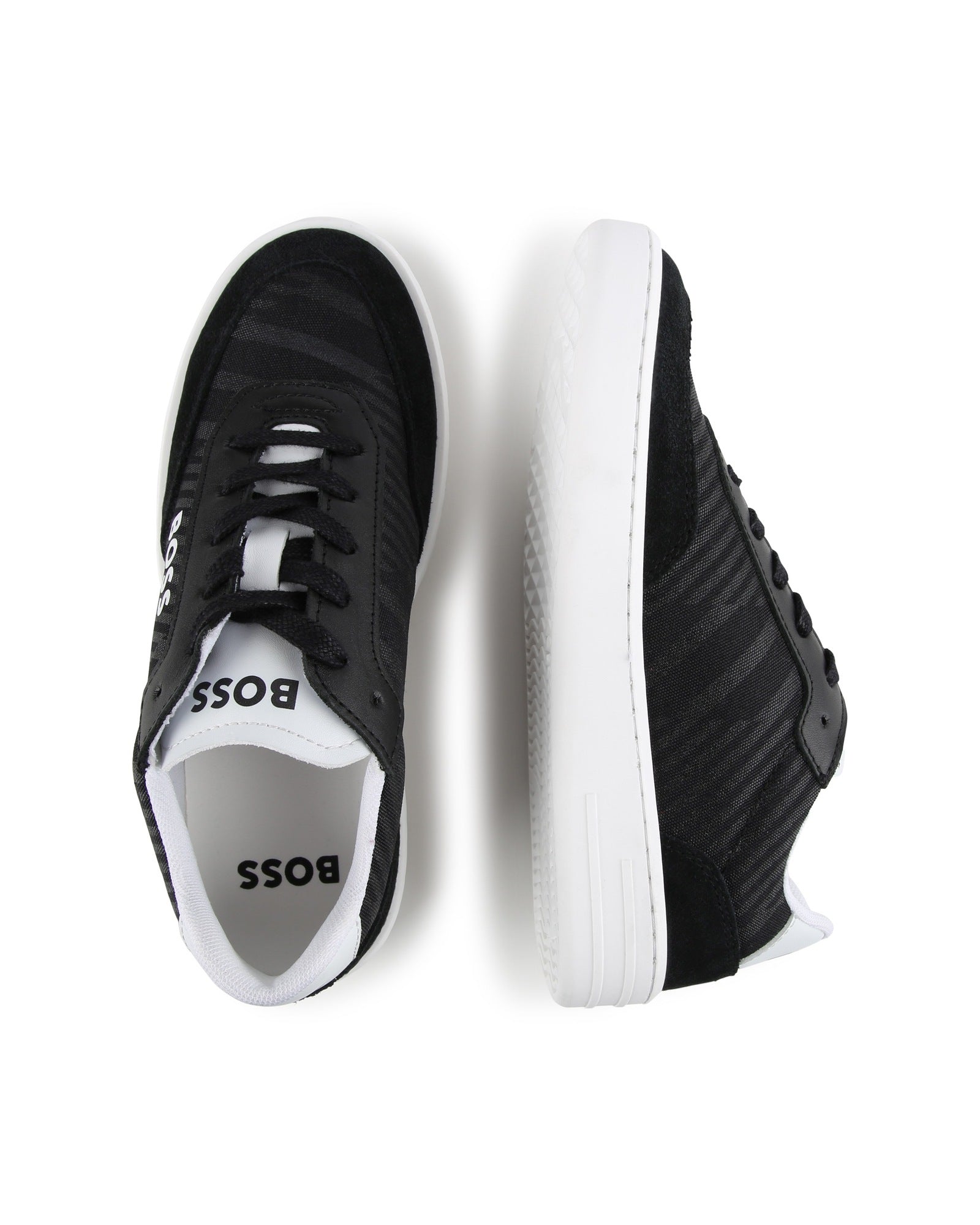 Baskets en cuir - Black