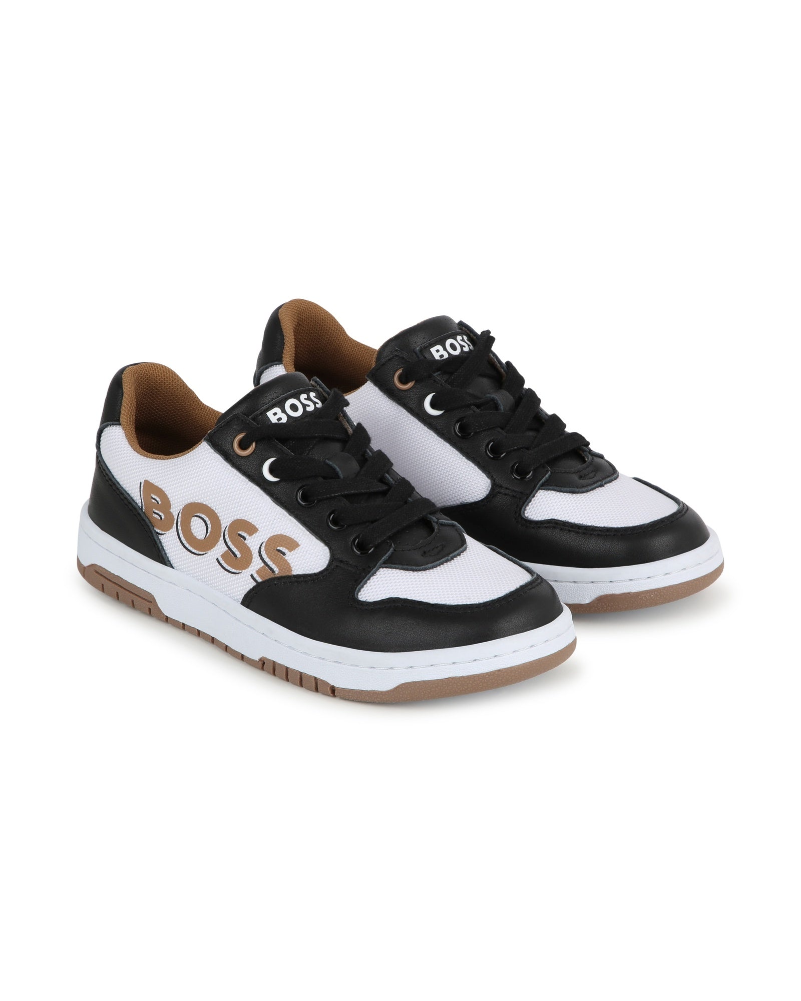 Baskets en cuir - Black