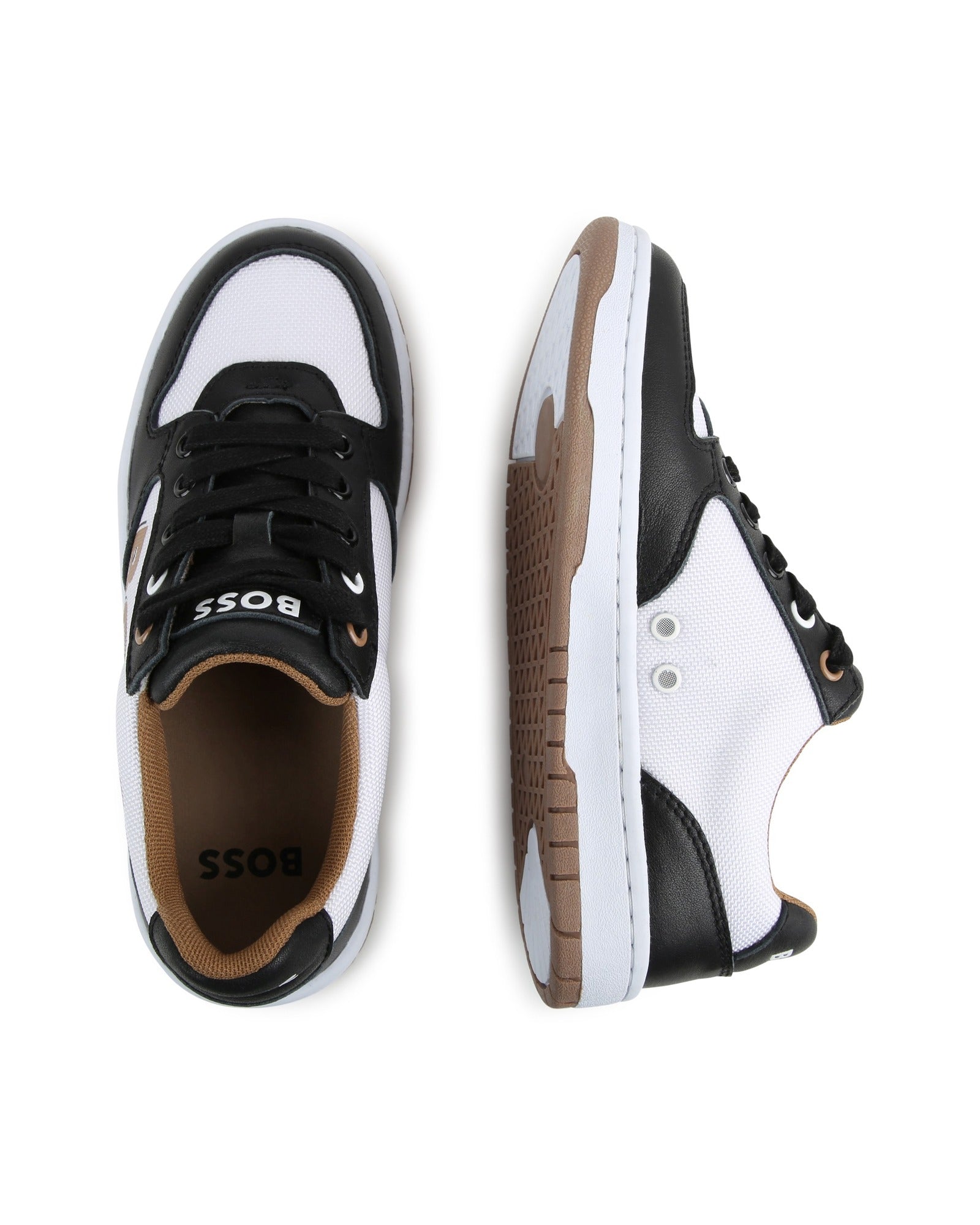 Baskets en cuir - Black