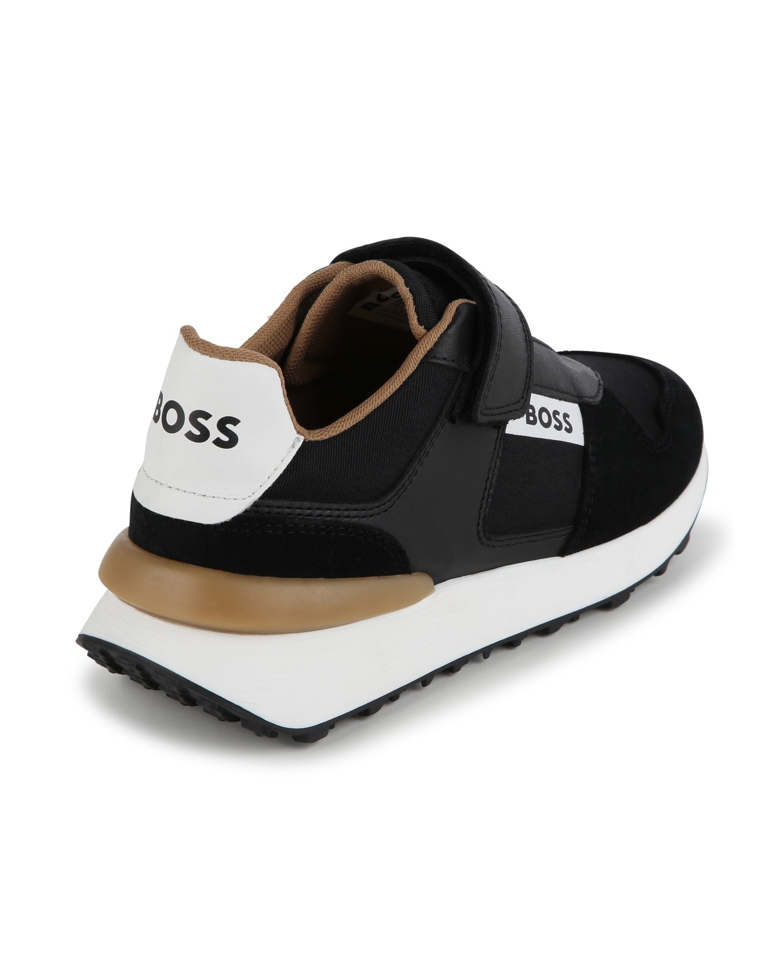 Leather trainers - Black