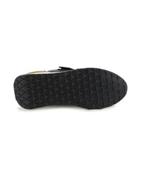 Leather trainers - Black