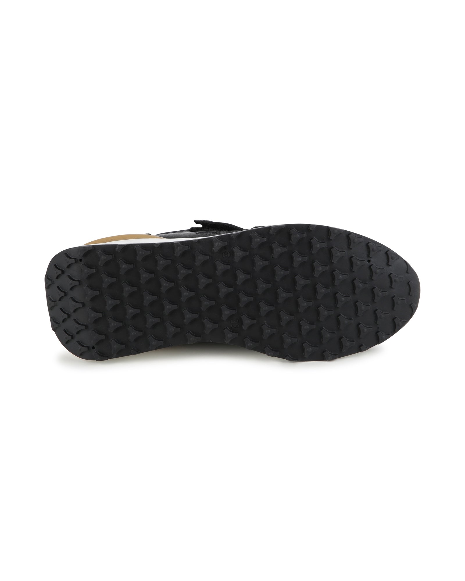 Leather trainers - Black