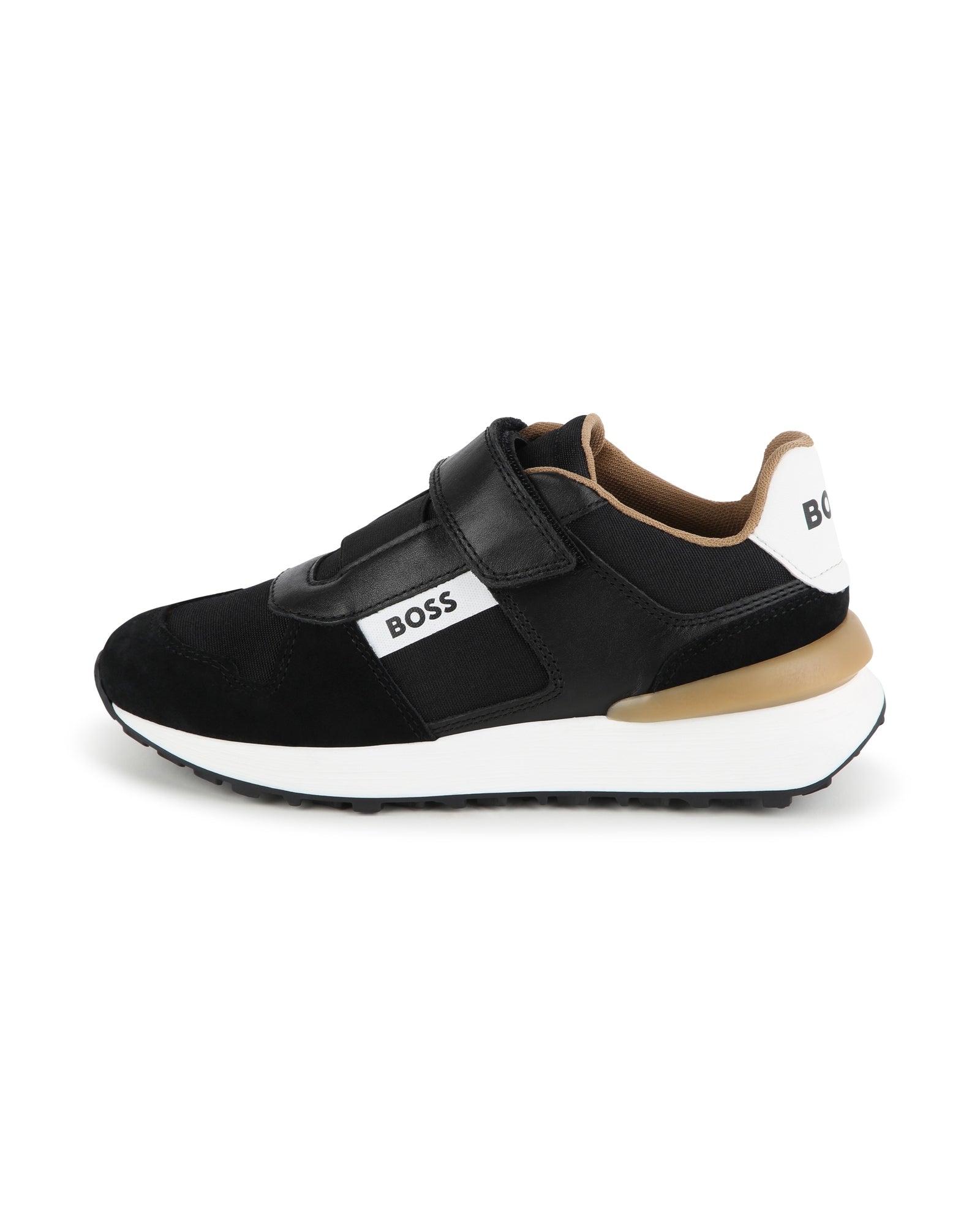 Leather trainers - Black