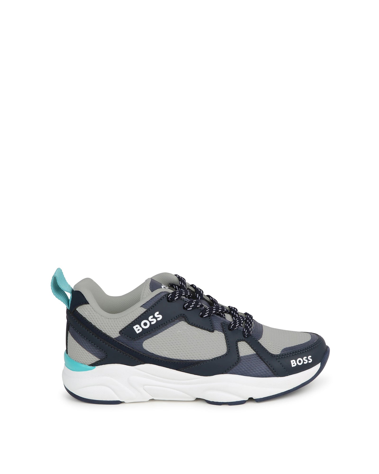 Fishnet athletic trainers - Cargo blue