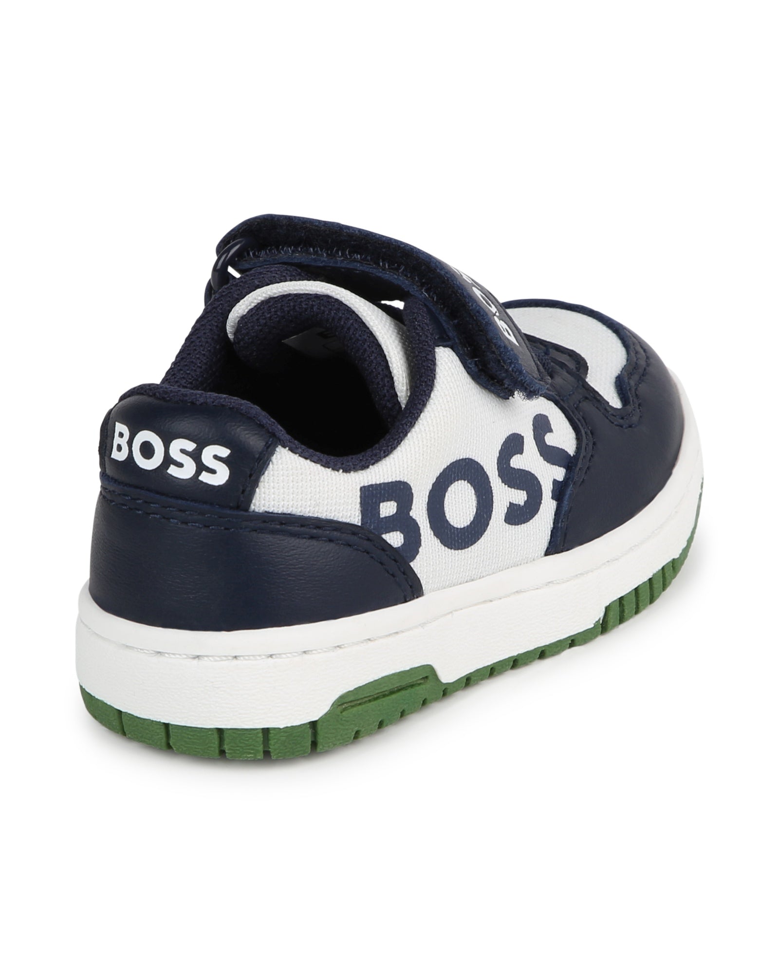 Baskets en cuir - Bleu Cargo