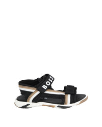 Sandales à brides tressées - Black