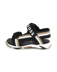 Sandales à brides tressées - Black
