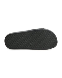 Mules siglées en relief - Black