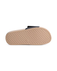 Mules à imprimé monogramme - Black