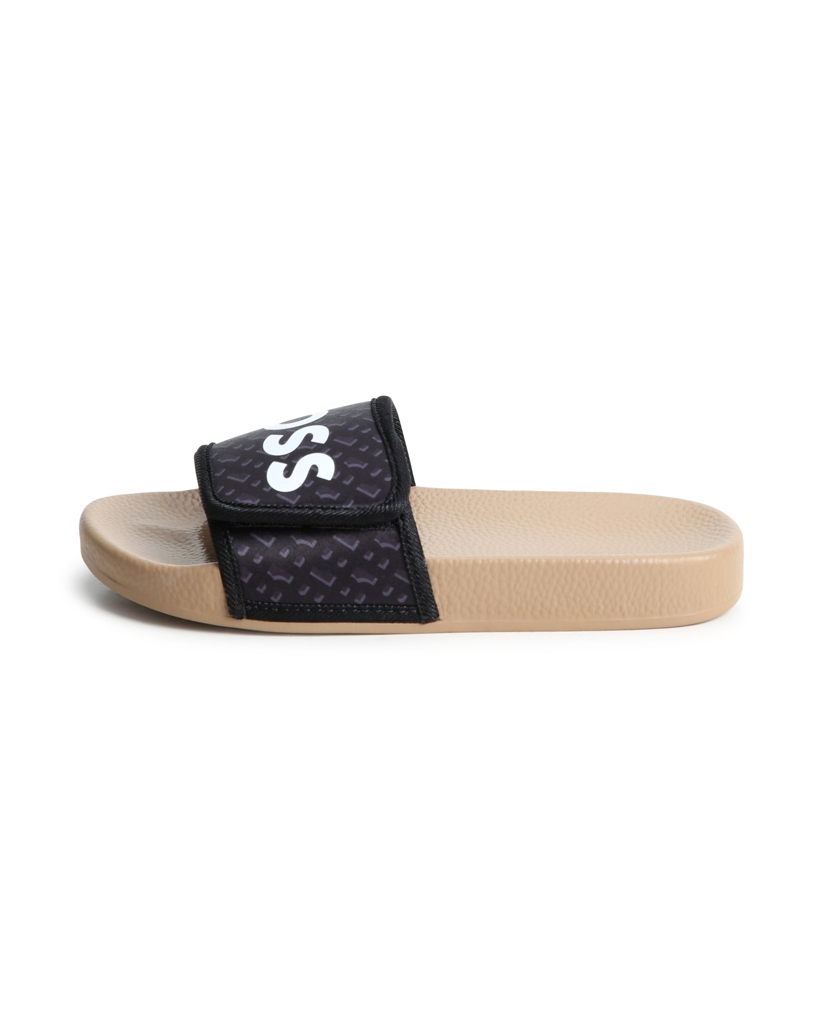 Mules à imprimé monogramme - Black