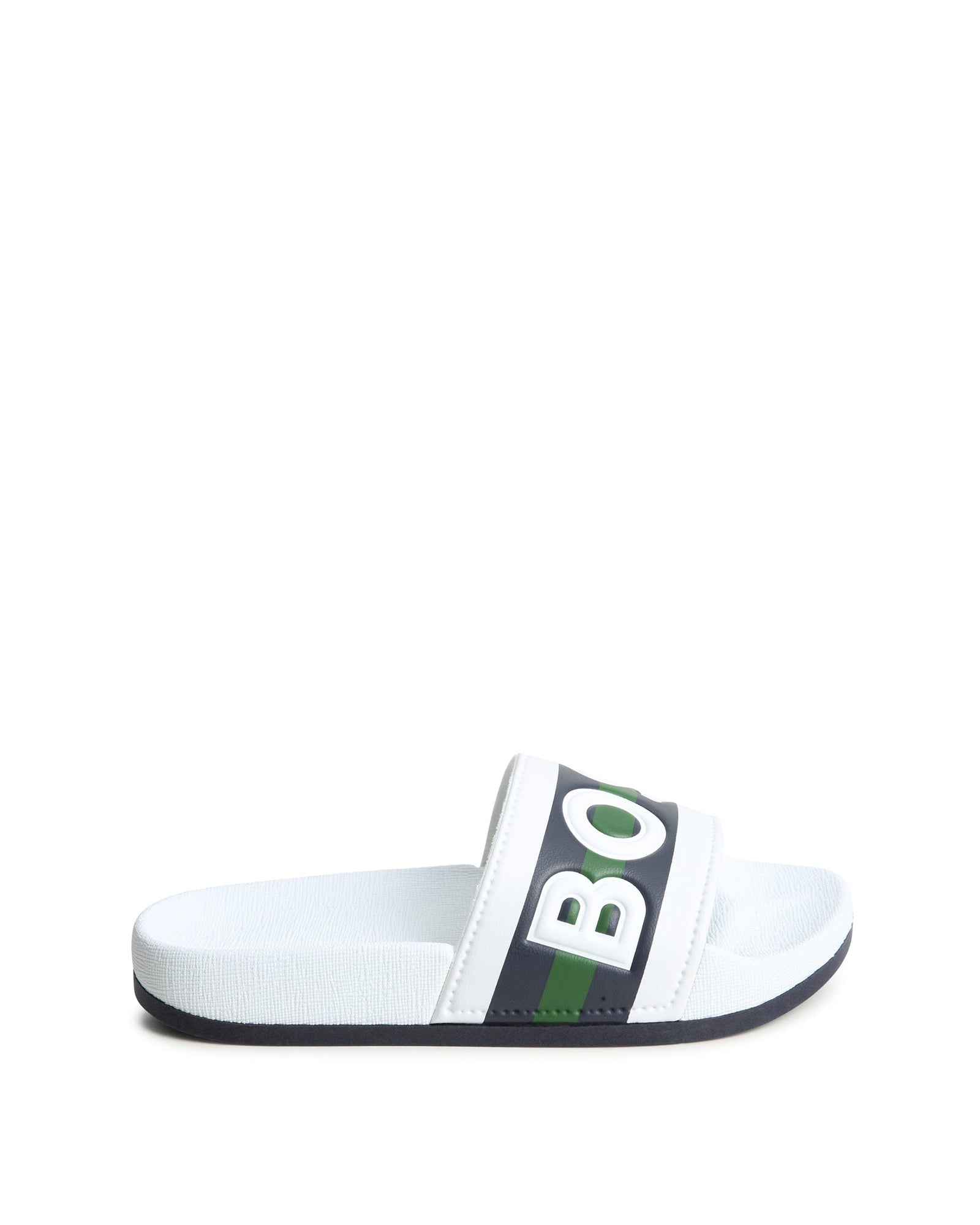 Mules with relief - White