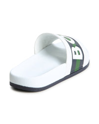Mules with relief - White