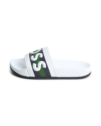 Mules with relief - White