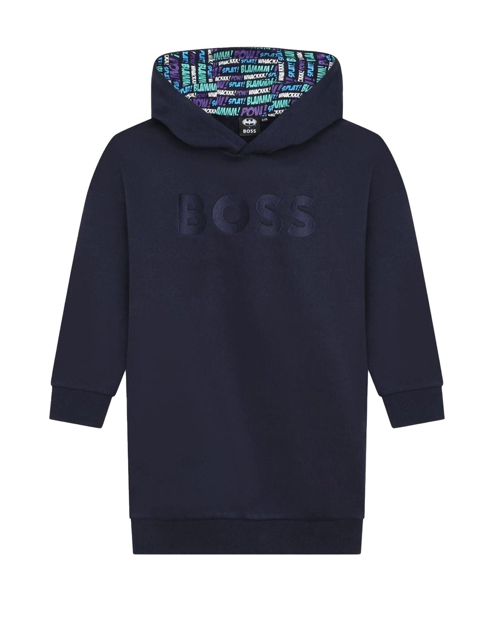 Robe en coton - Bleu cargo