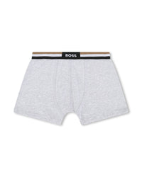 Lot de 2 boxers - Gris Chiné