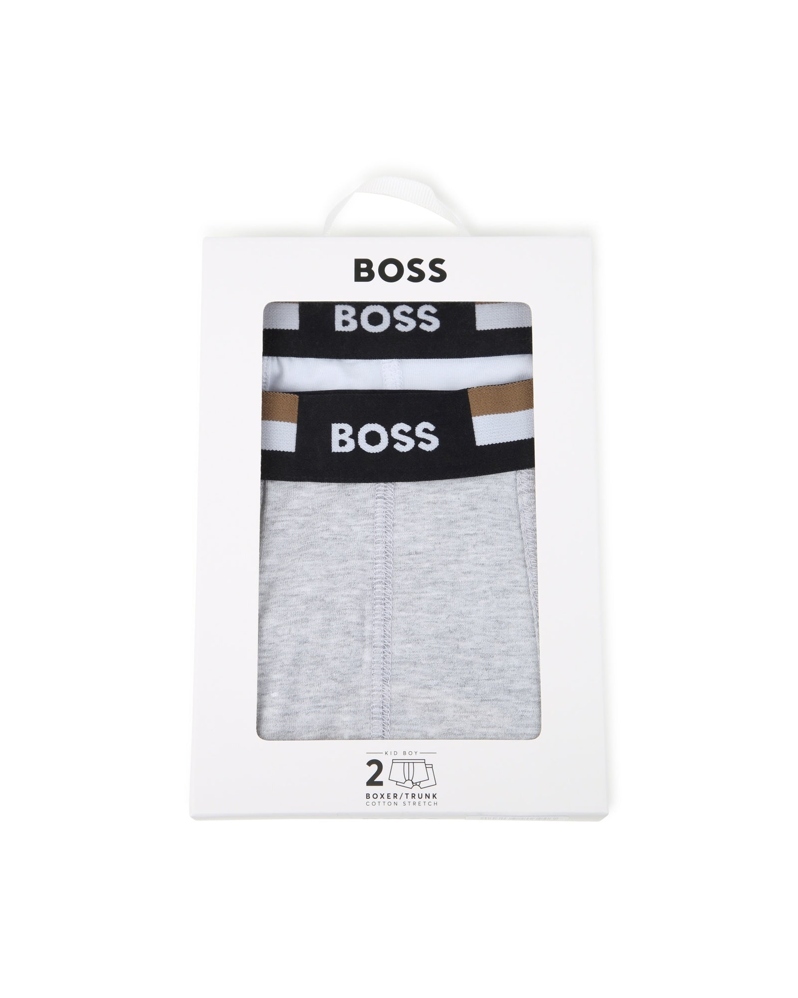 Lot de 2 boxers - Gris Chiné
