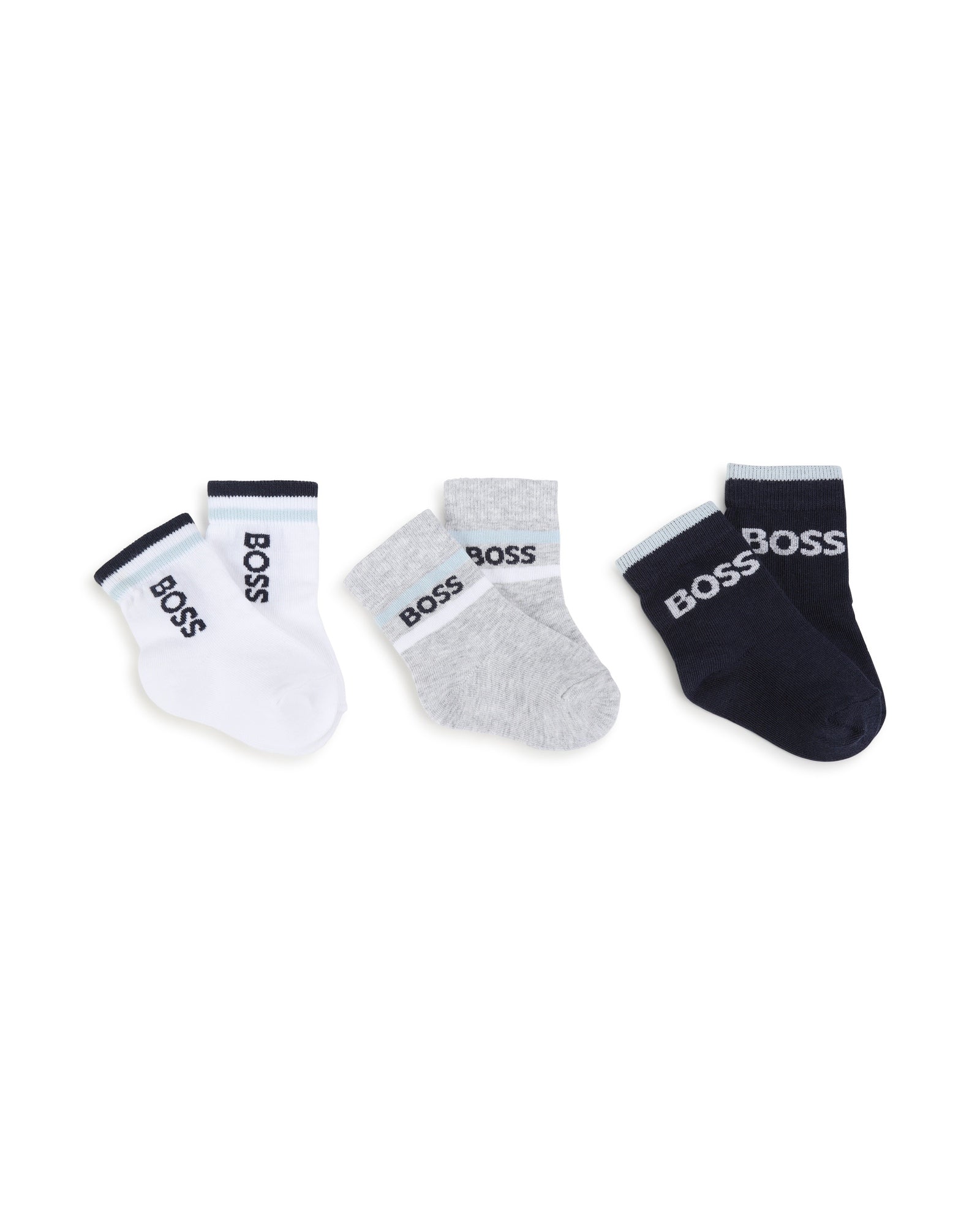 Set of 3 pairs of socks - Cargo Blue