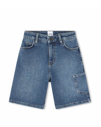 Short en denim - Stone