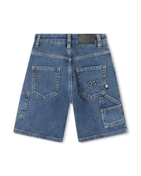 Short en denim - Stone