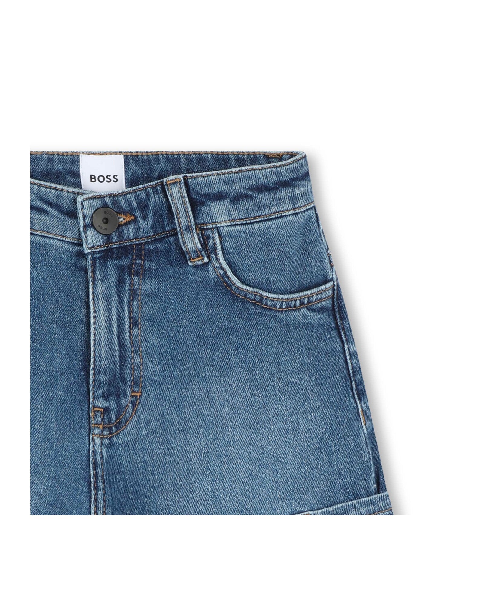 Short en denim - Stone