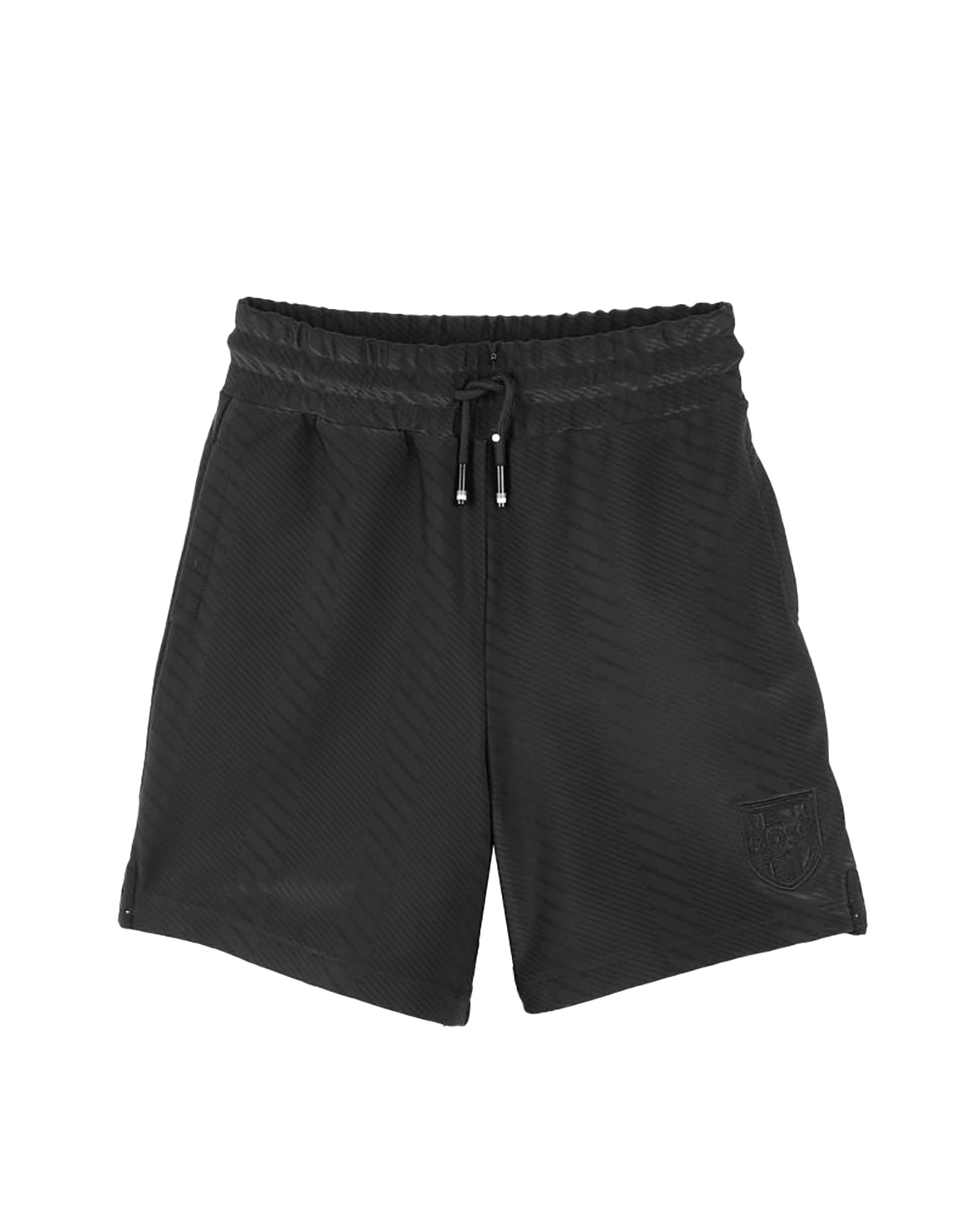 Short à taille élastiquée - Black